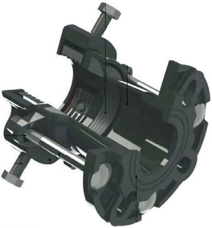 Фланцевый адаптер Hawle SMART JOINT SM-FPLE