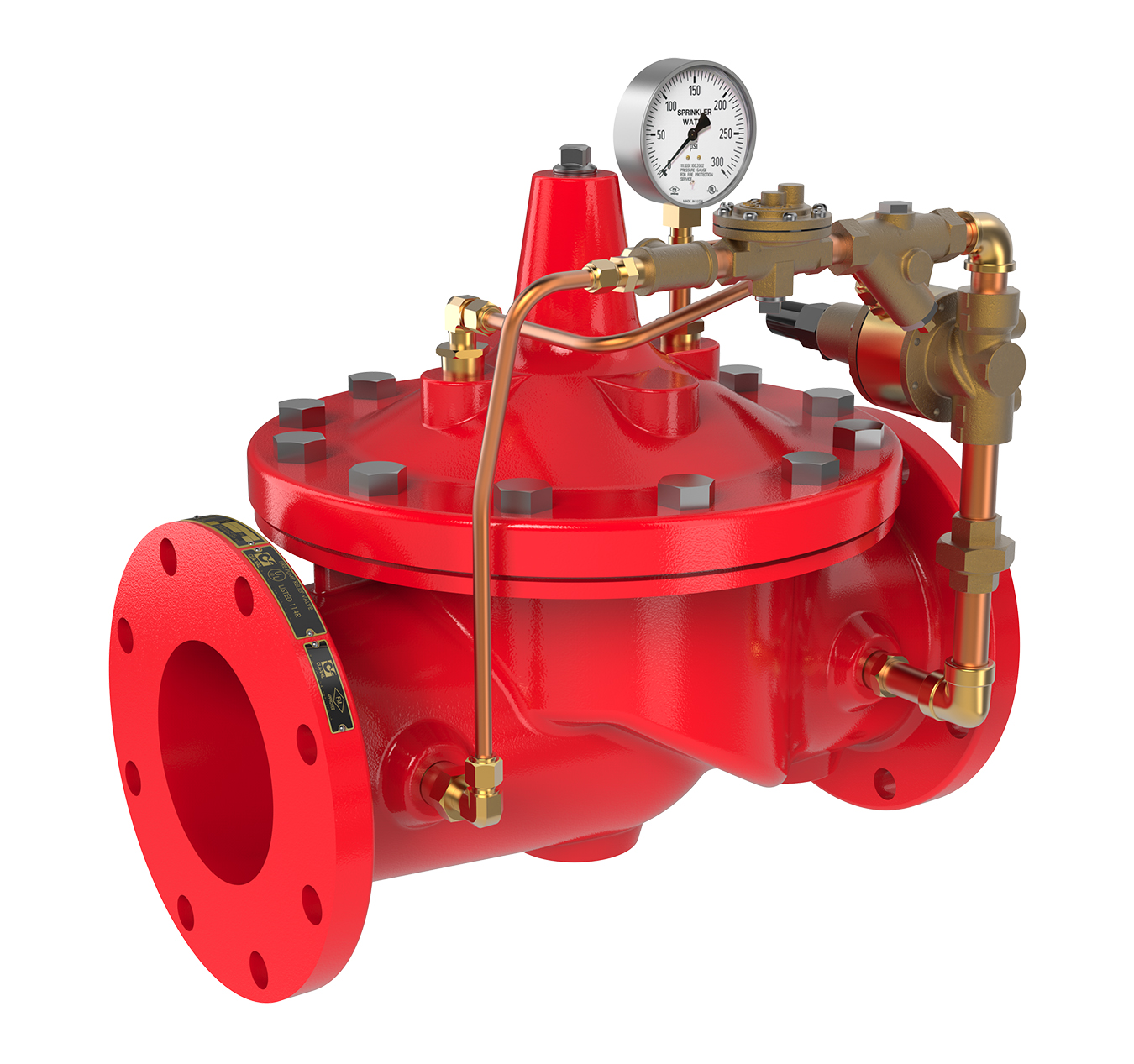 Регулятор давления до себя Cla-Val 50-01, pressure sustaining valve (9730) Hawle